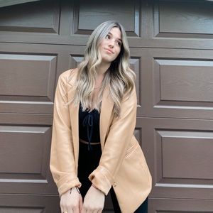 Abercrombie Vegan Leather Jacket